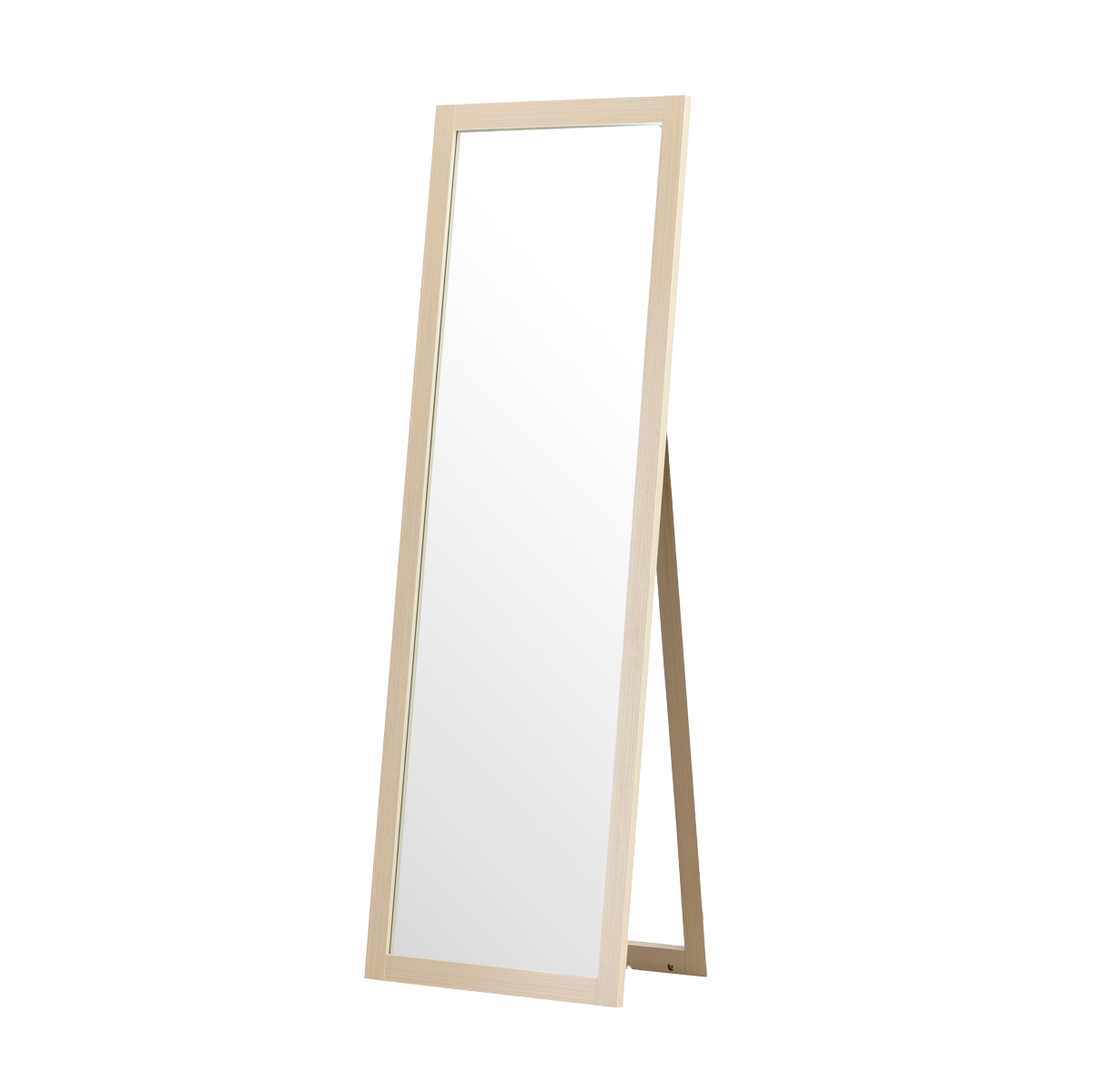 Nest living Ruby Staande Houten Spiegel 170 x 55 cm -  Whitewash