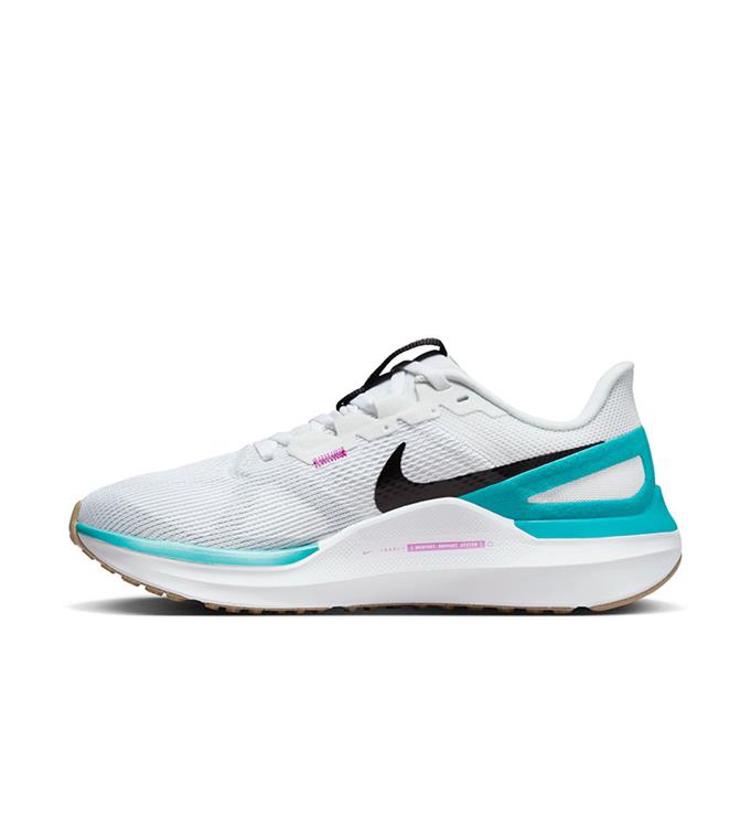 Nike Structure 25 Womens Road WHITE-SATURN-GOLD-SAIL-DUSTY-C