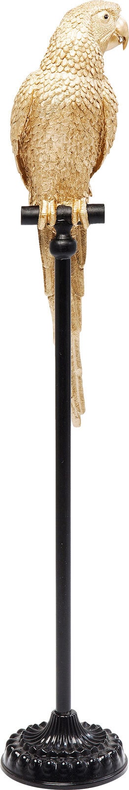 KARE DESIGN Dekofigur PARROT 116 cm Kunststoff goldfarbig