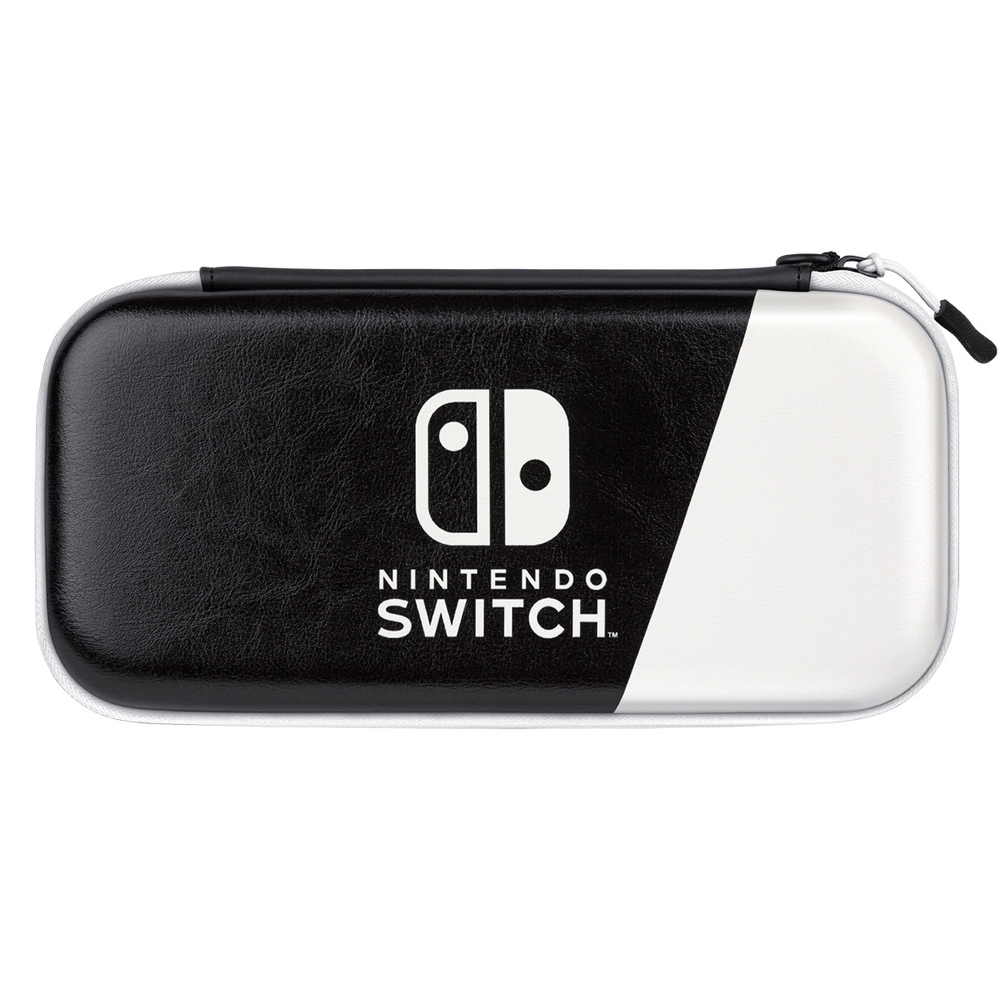 PDP Gaming Slim Deluxe Reisetasche für Nintendo Switch, OLED & Switch Lite – Schwarz & Weiß