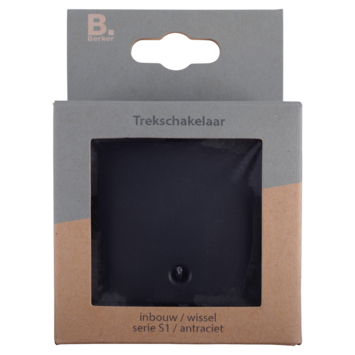 Berker S.1 trekschakelaar antraciet
