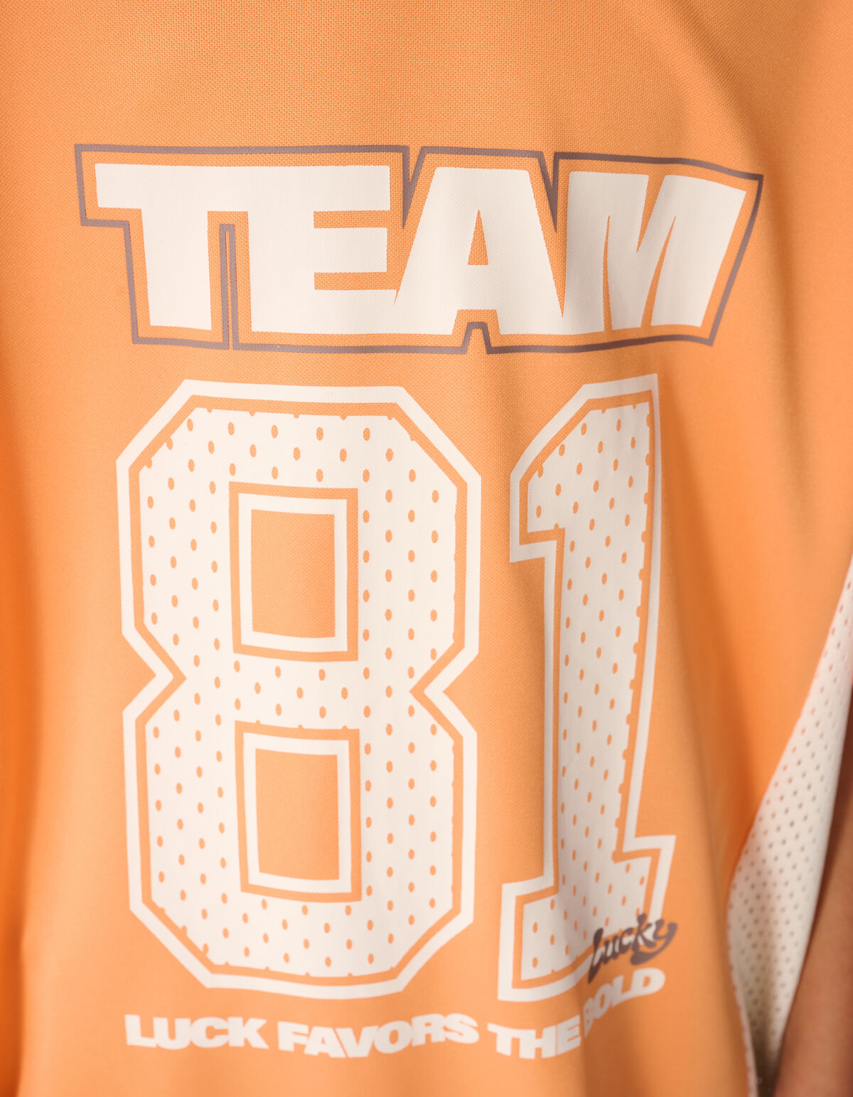 Baseball T-shirt Oranje