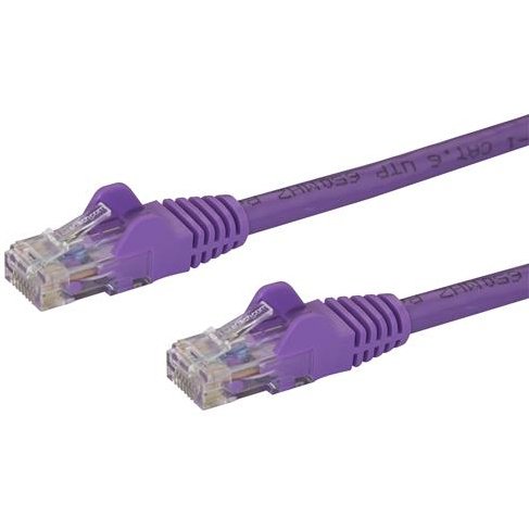 StarTech.com Câble réseau Cat6 UTP sans crochet de 10 m - Violet