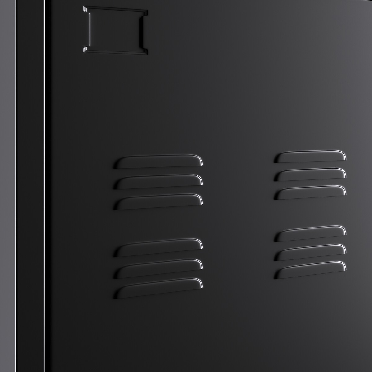 LA REDOUTE INTERIORS<br>Guarda-roupa de metal, 1 porta, Hiba