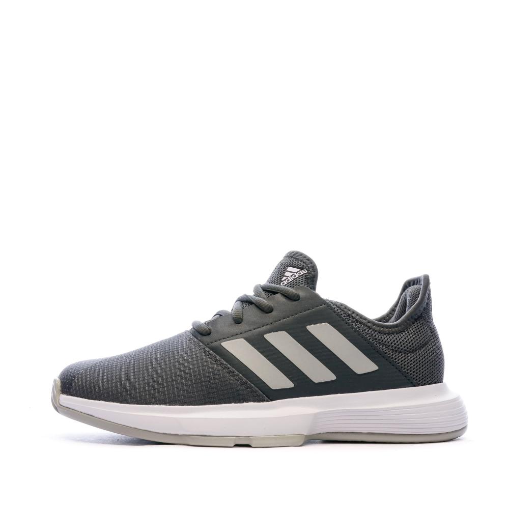 Adidas Chaussures de Running Grise Femme Adidas Gamecourt W