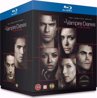 The Vampire Diaries - Sæson 1-8 - Blu-Ray
