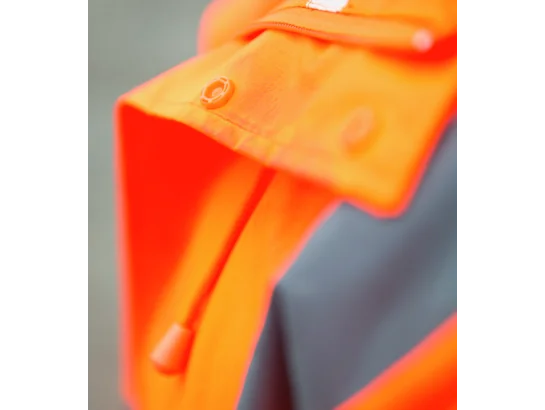 Veste de pluie haute visibilité EN 20471 3.2 et EN 343 3.1 Würth MODYF orange