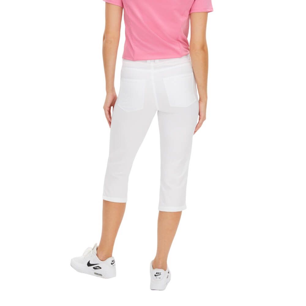 Chie Capri Bukser Dame Hvit