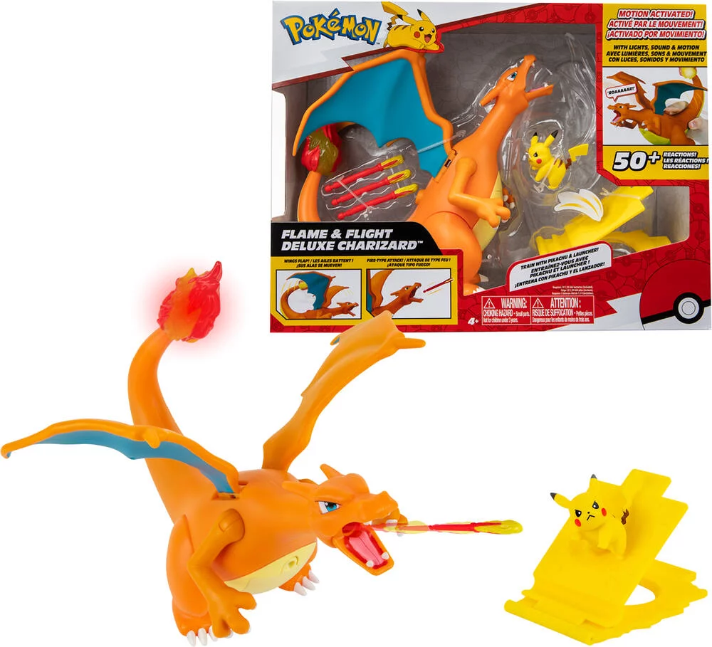 POKEMON - FIGURINE DELUXE DRACAUFEU