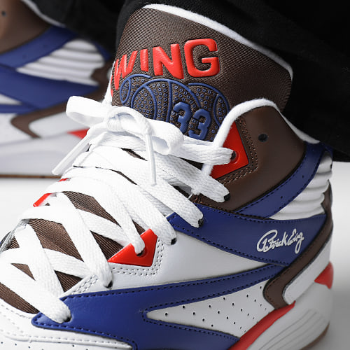 Baskets Sport Elite 1BM02394 White Brown Royal Red