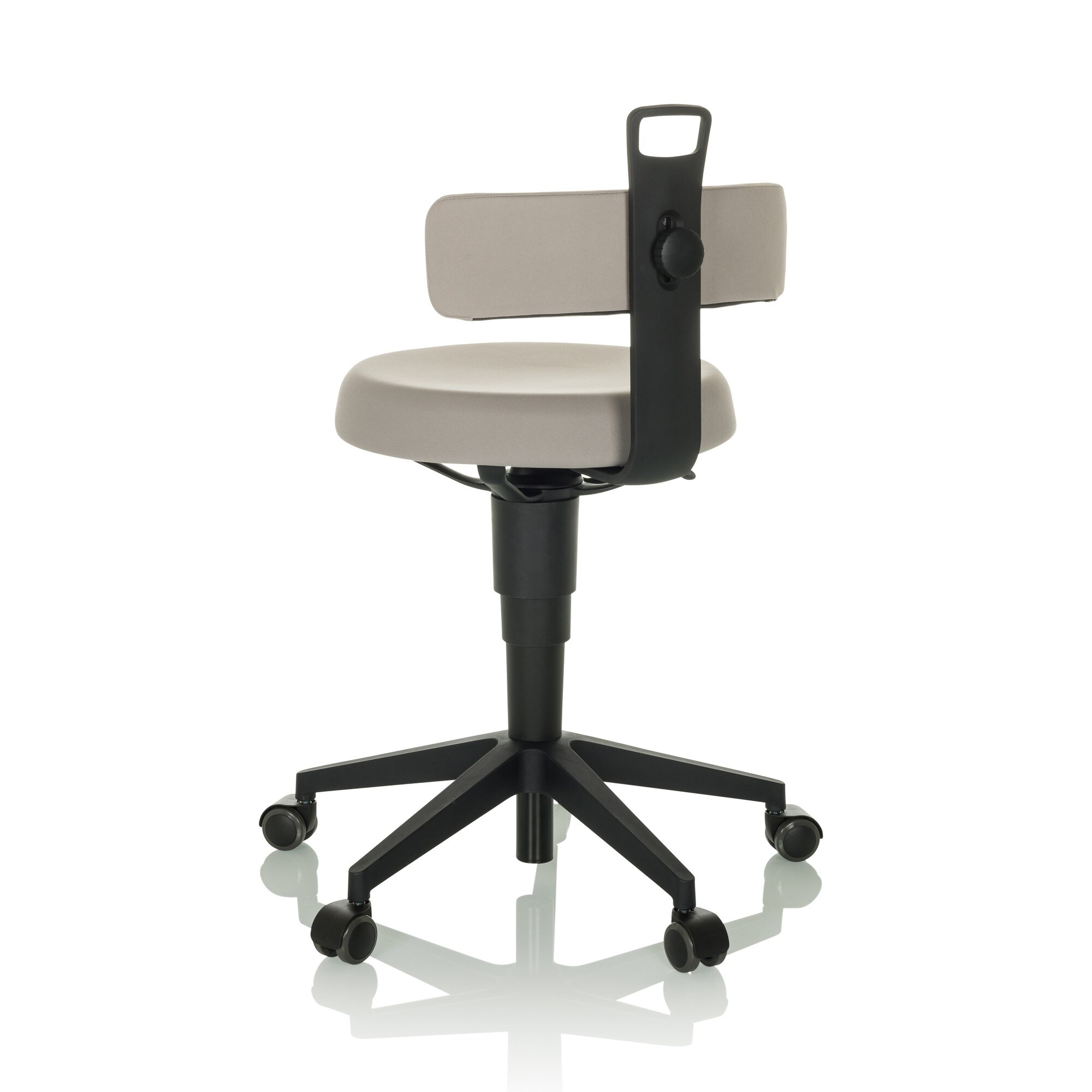 Drehhocker TOP WORK FLEX Stoff ohne Armlehnen hjh OFFICE