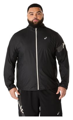 Veste coupe-vent Asics Icon Noir Homme
