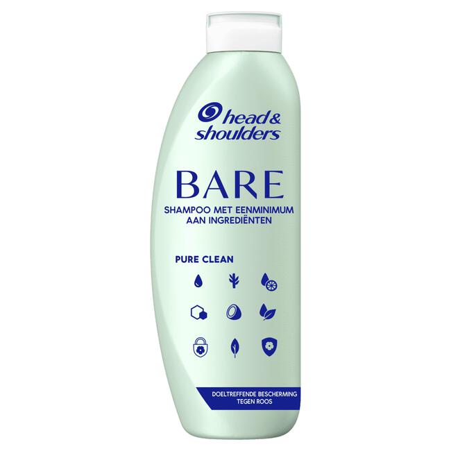 Head & Shoulders Bare Pure Clean Anti-roos Shampoo 400ML