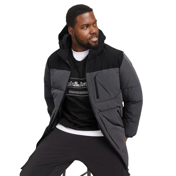 Jack & Jones Otto Puffer Winterjas Heren (plussize)