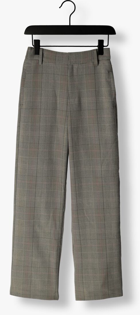 INDIAN BLUE JEANS zwarte indian blue jeans pantalon wide pants check