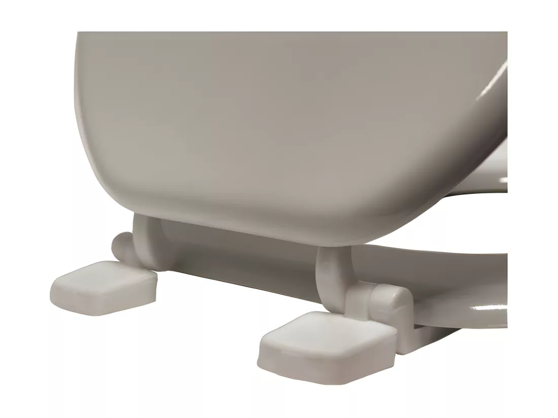 Abattant WC 37 x 47 cm Vitamine Taupe - MDF