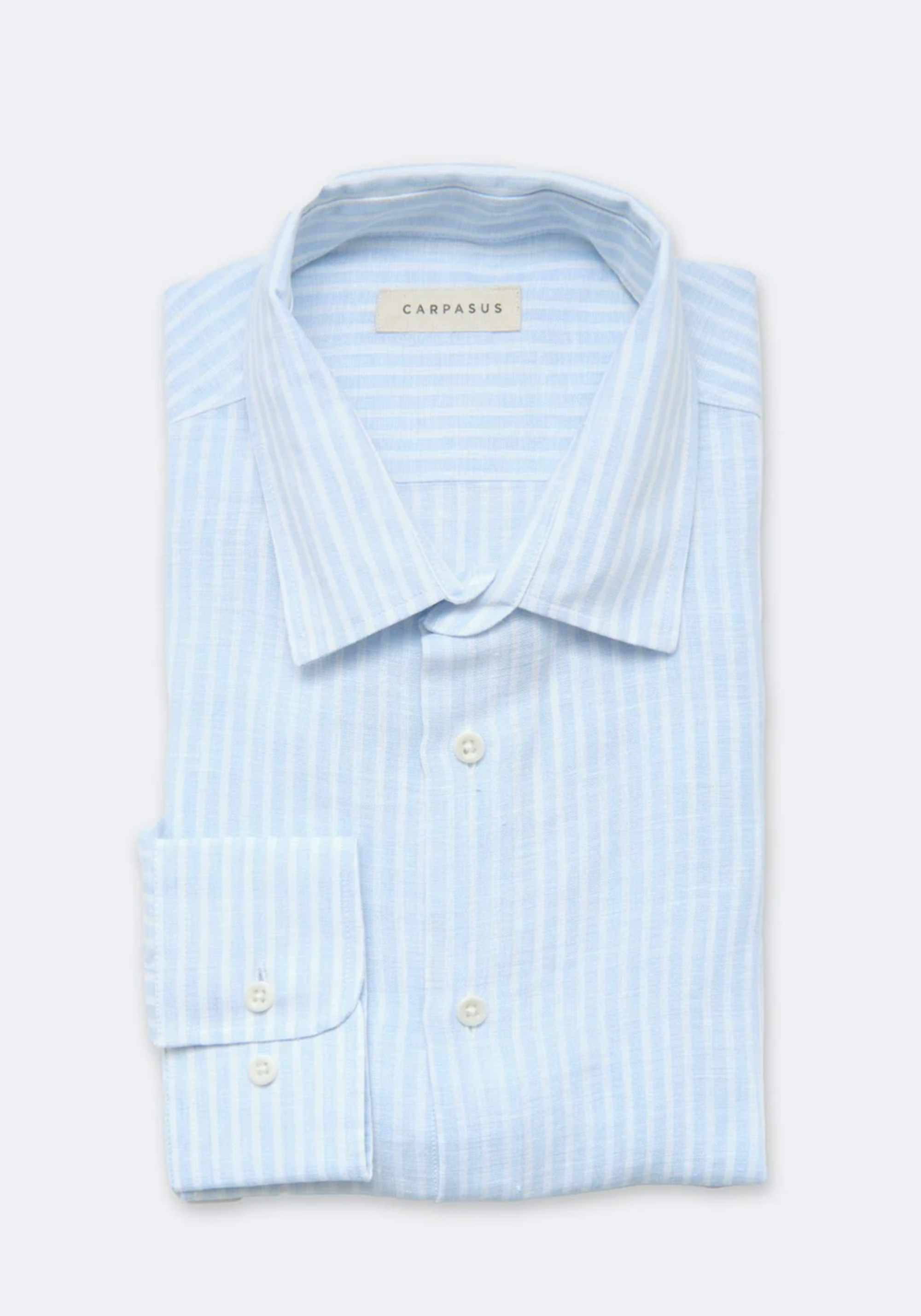 Carpasus Leinenhemd Avignon Light Blue