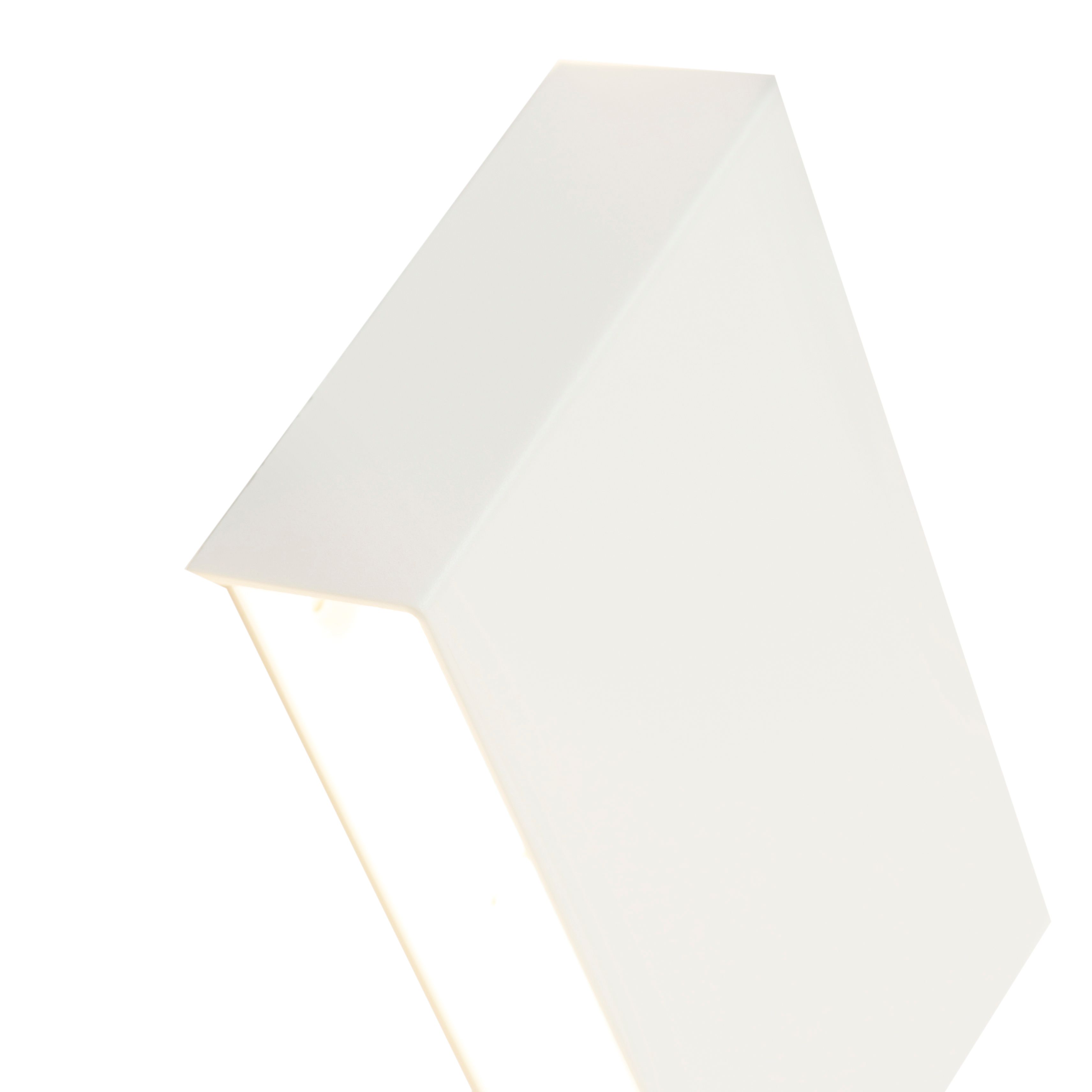 Moderne wandlamp wit rechthoekig 2-lichts- Otan