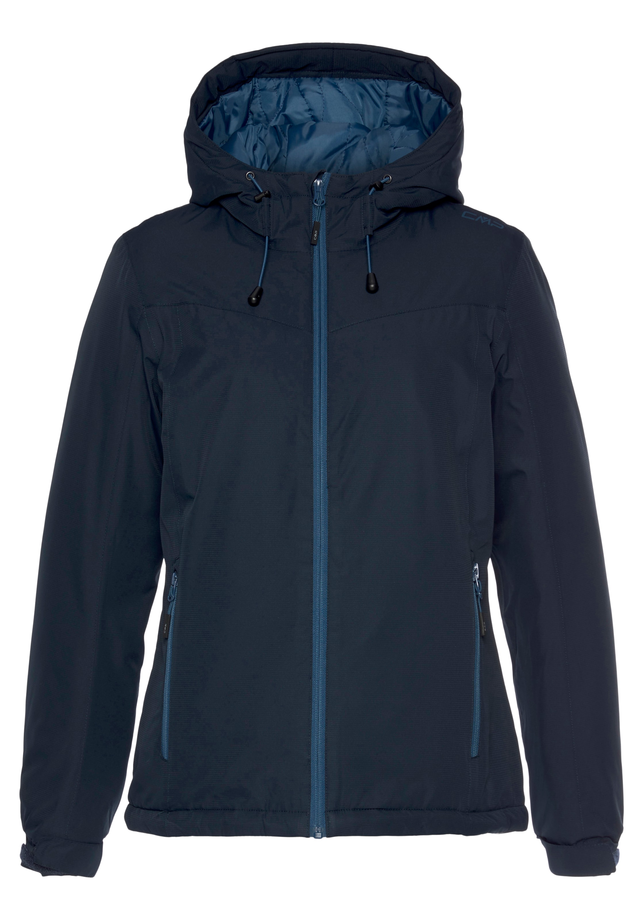 CMP Funktionsjacke »WOMAN JACKET FIX HOOD« mit Kapuze Winddicht & Wasserabweisend & Atmungsaktiv