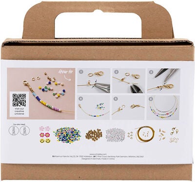 Creotime Hobbysett DIY Mix Smykker Halskjede