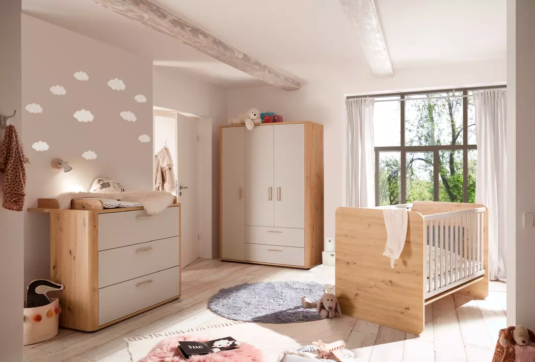 Babyzimmer-Set Lilly 3tlg.