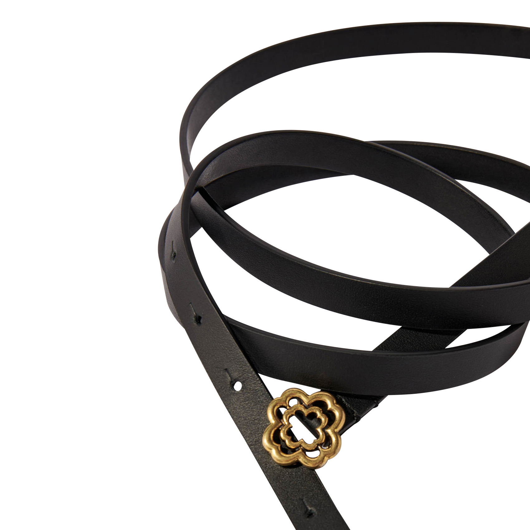 Ceinture en cuir | Noir
