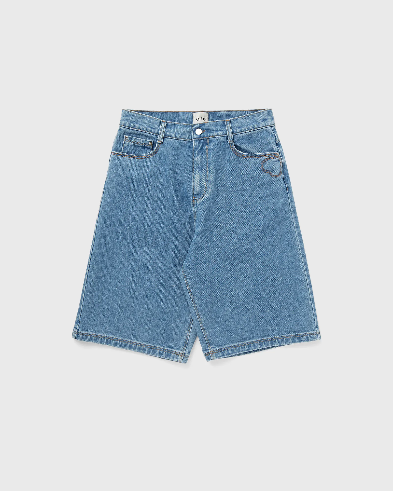 Arte Antwerp Heart Detail Stitch shorts