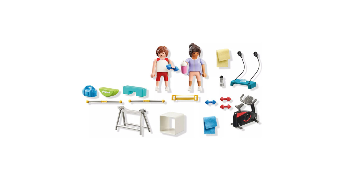 PLAYMOBILMy Life - Fitnesstraining Constructiespeelgoed  (71806)