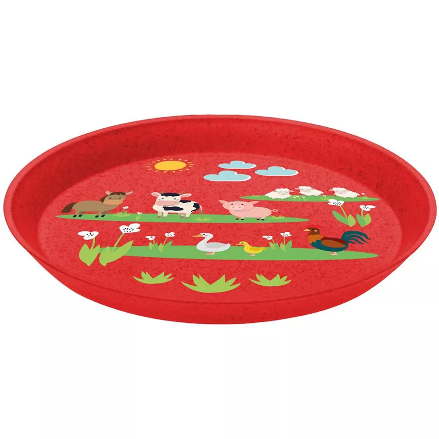 Koziol Kindergeschirrset 3er Set rot