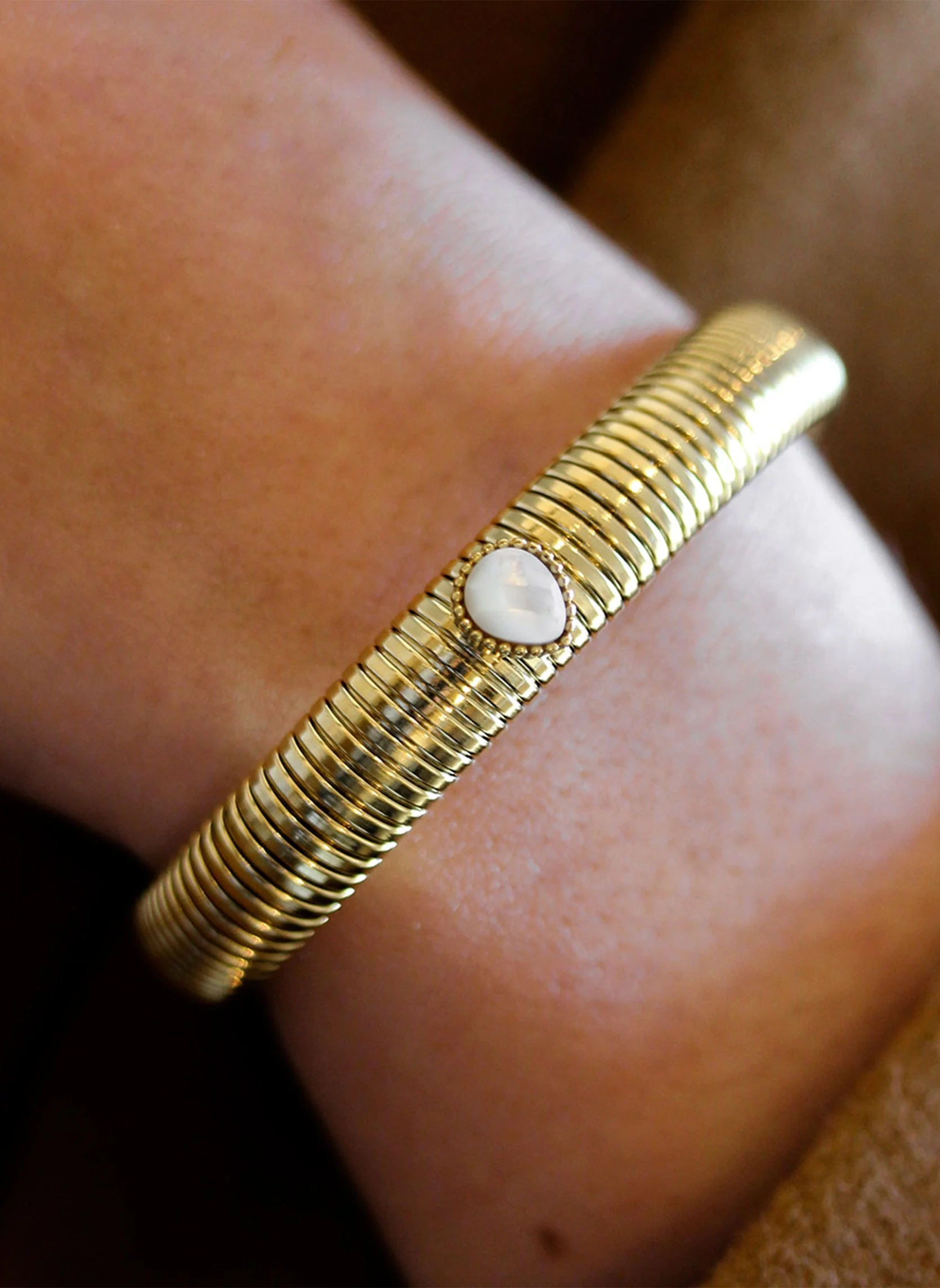 FREYA - Bracelet chaîne freya | Blanc