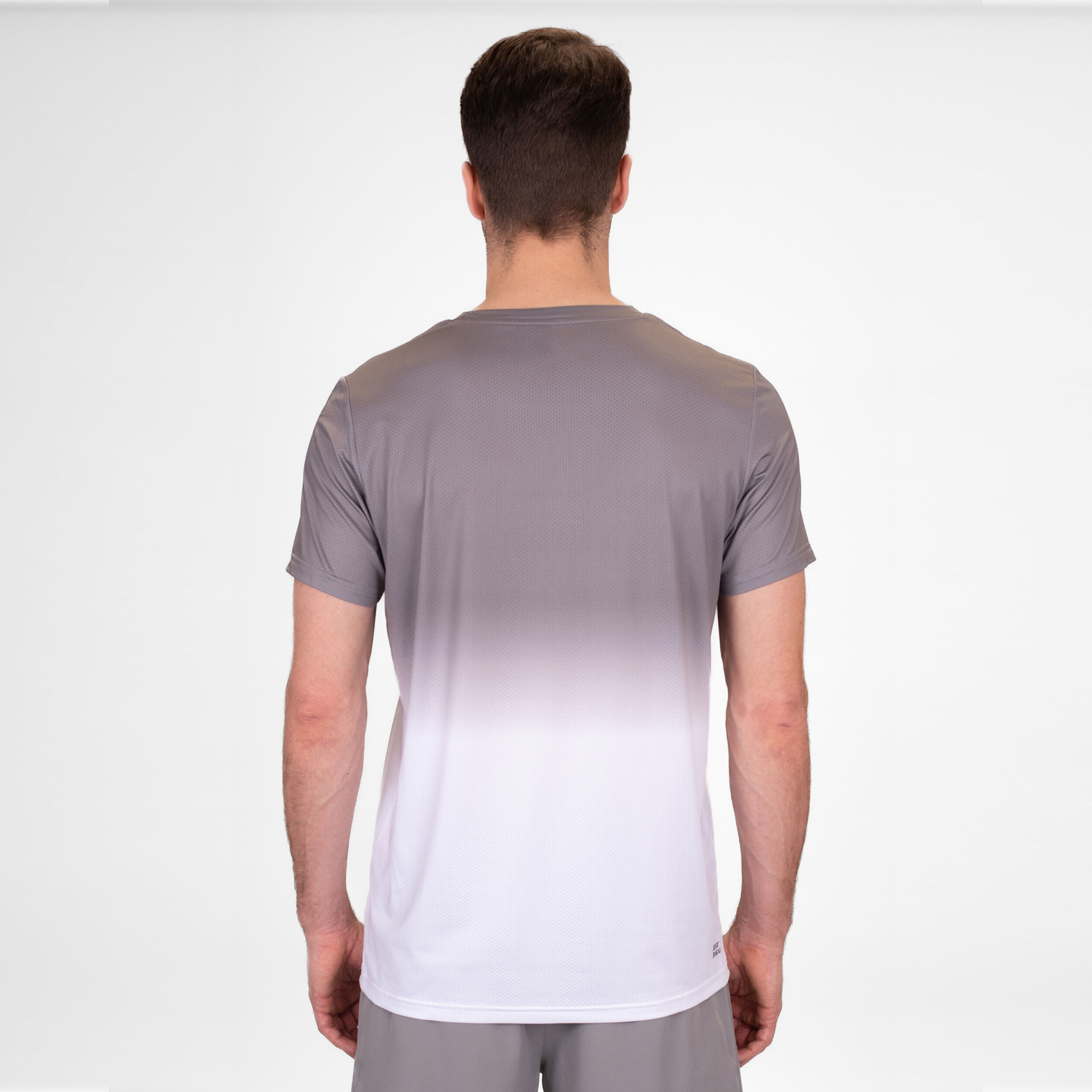 BIDI BADU Crew Gradiant T-shirt Hommes - Gris , Blanc