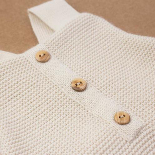 Salopette Maille SABLE - TROIS KILOS SEPT
