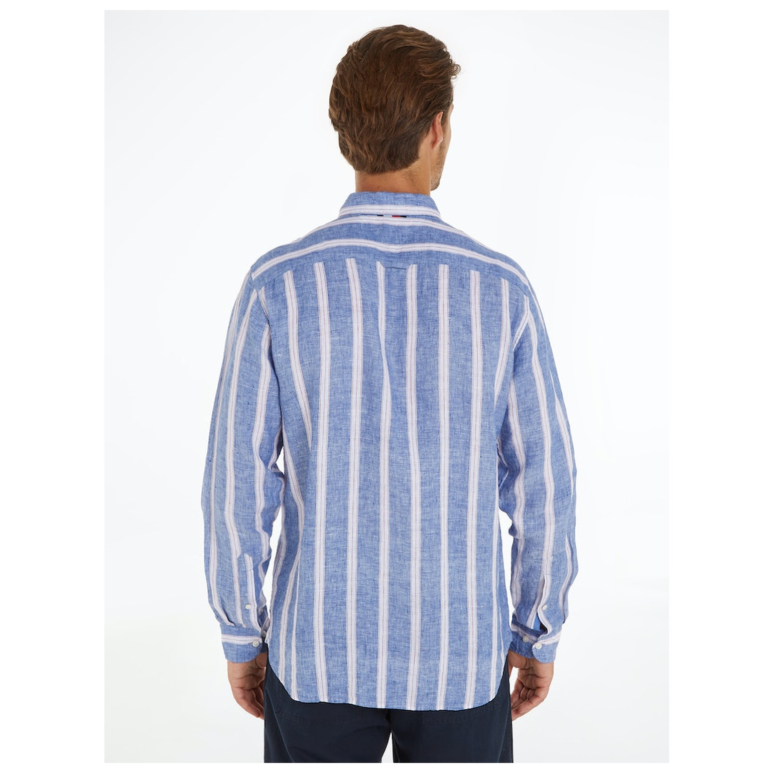 Tommy Hilfiger LINEN TRIPLE STRIPE SHIRT