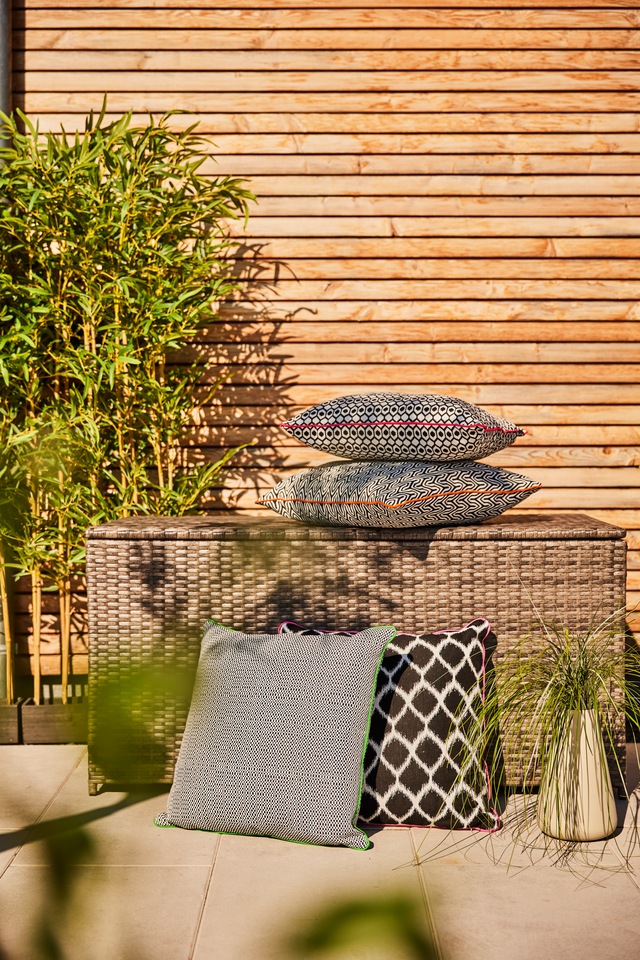 MERXX Auflagenbox Polyrattan