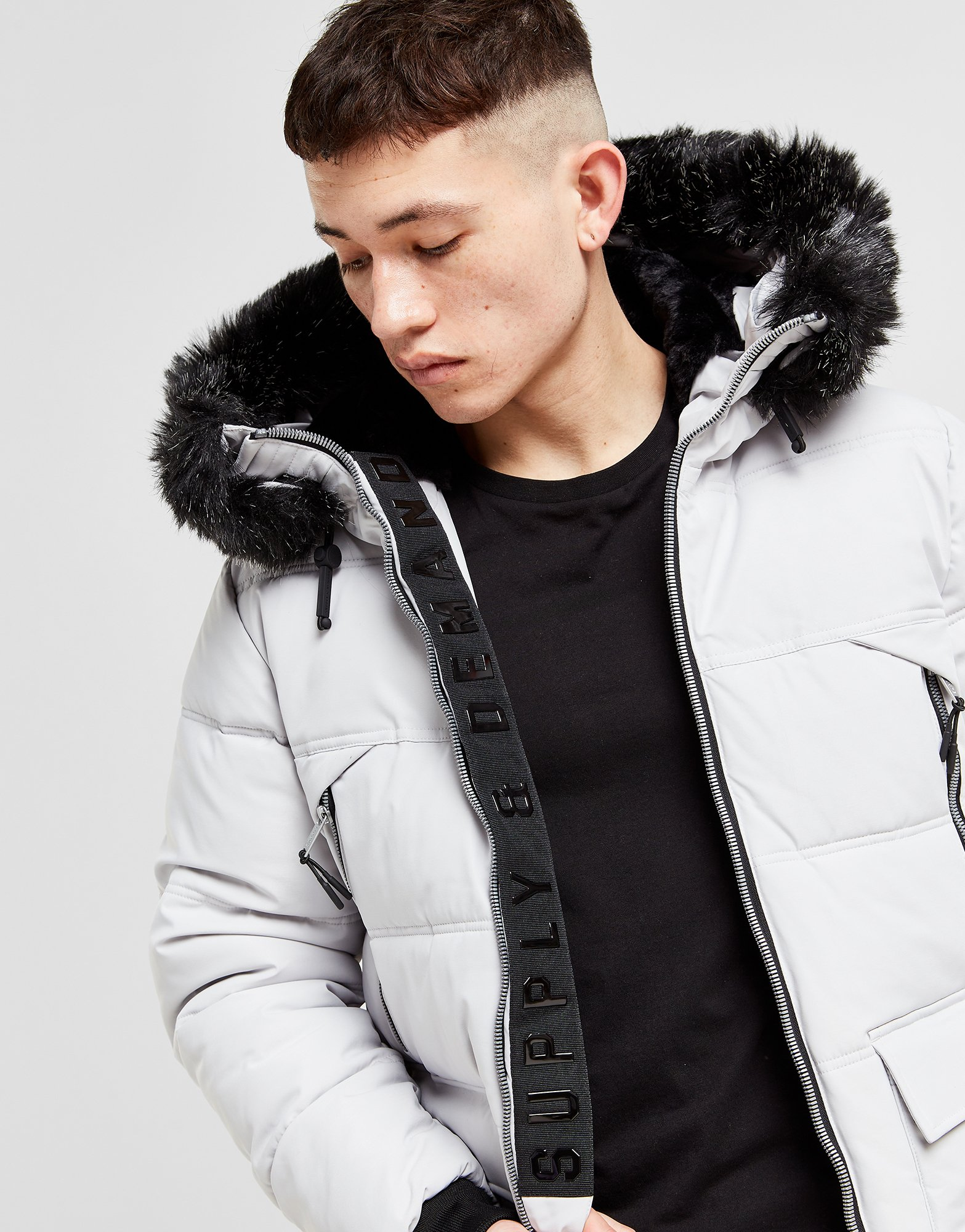 Supply & Demand Veste Parka Courte Taymore Homme