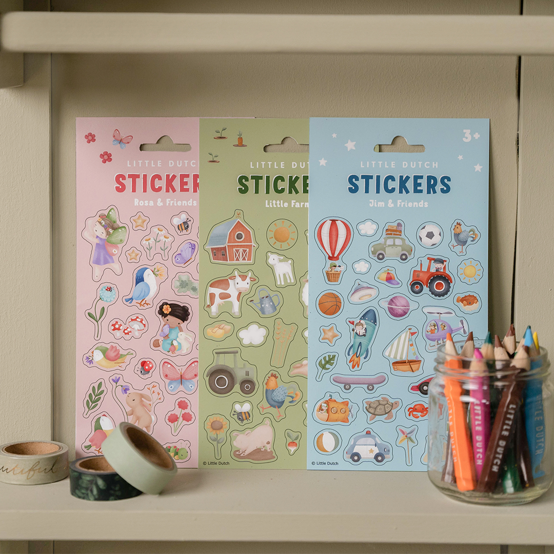 Little dutch stickers rosa and friends