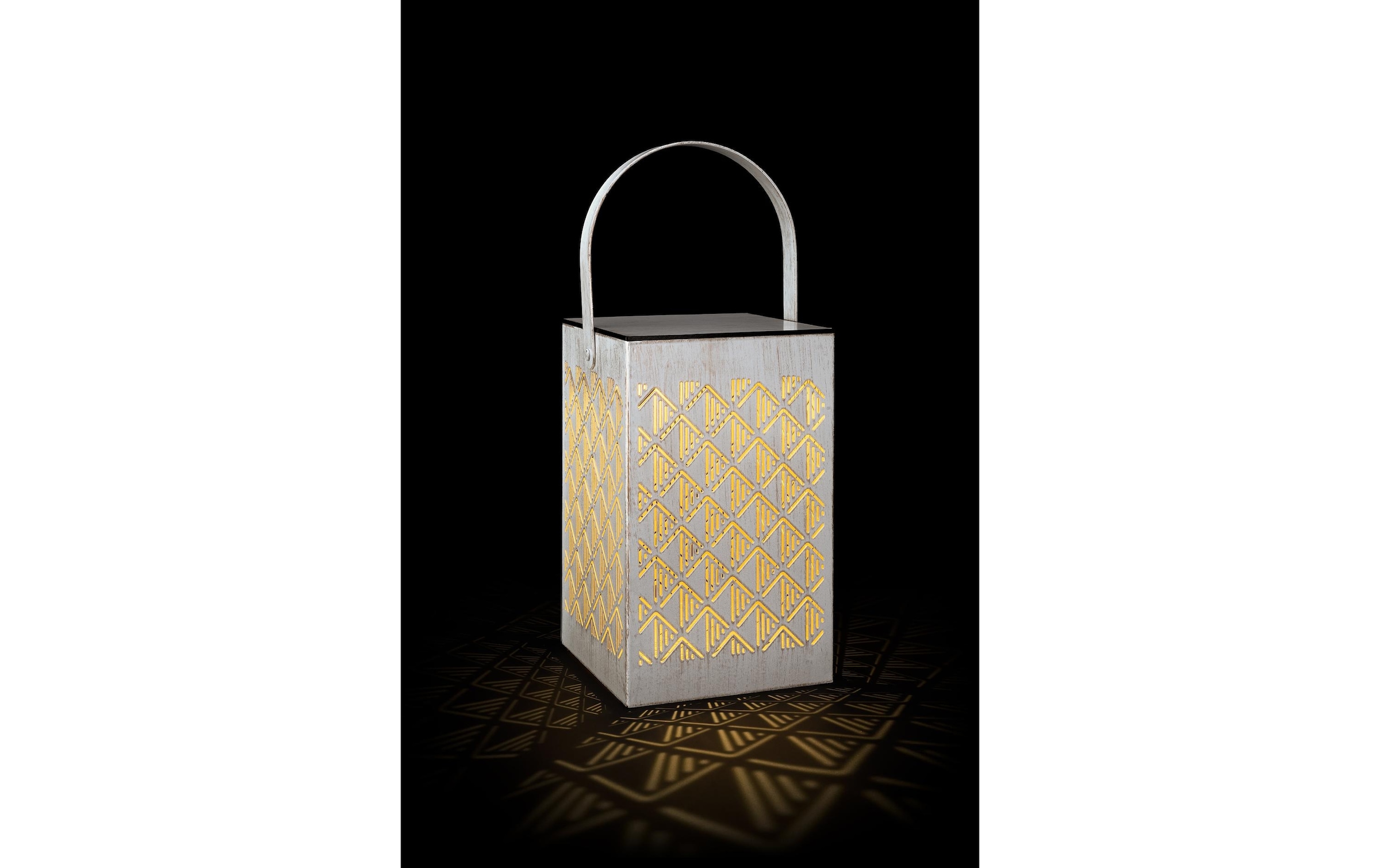 STT LED Laterne »Recharge« LED-Modul Warmweiss