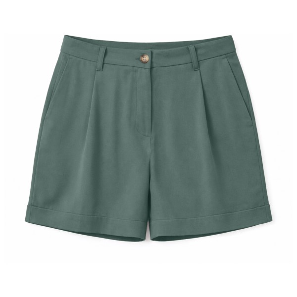 Mazine - Women's Pleated Viscose Shorts - Short