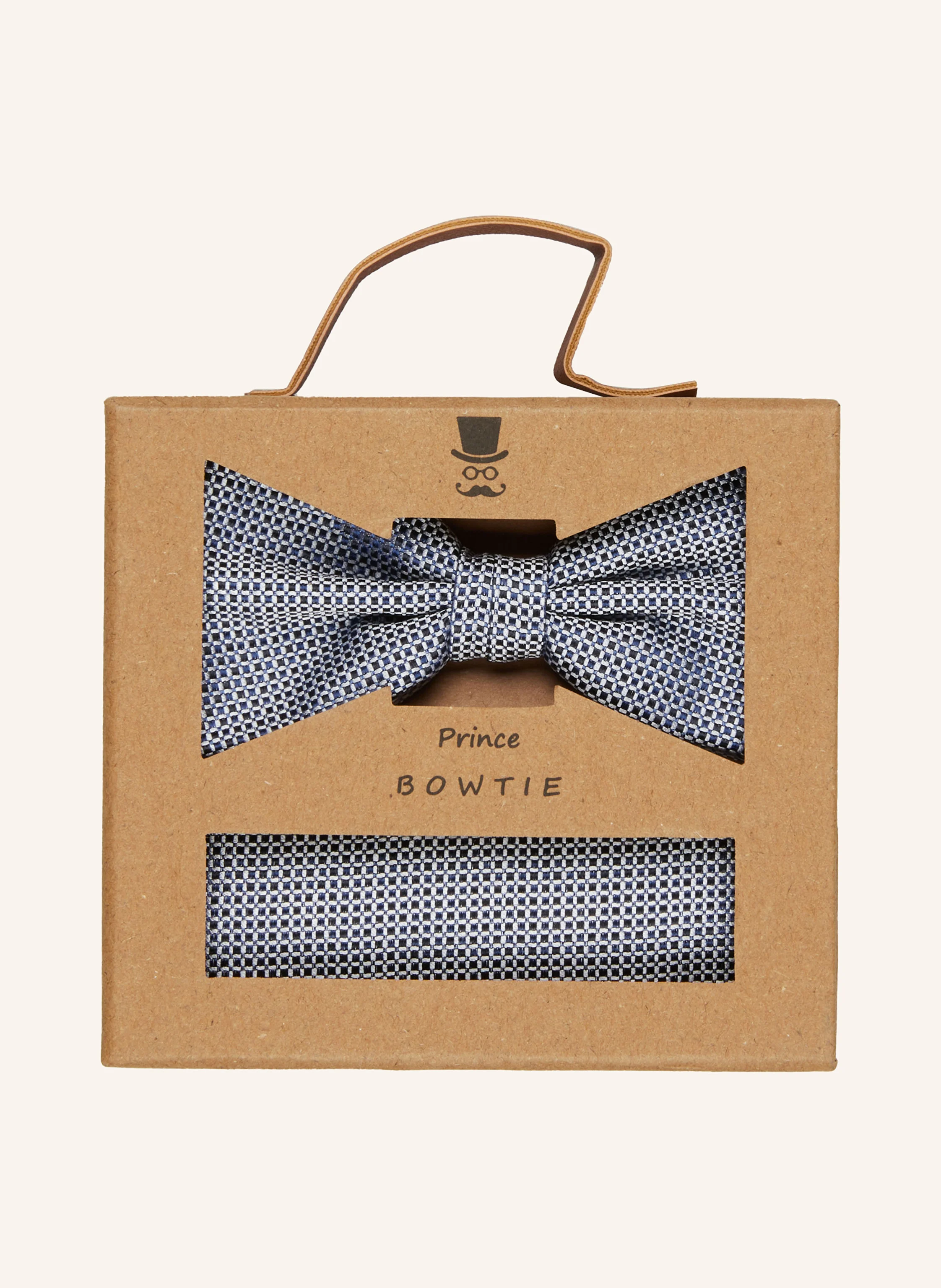 Prince BOWTIE Set: Fliege und Einstecktuch