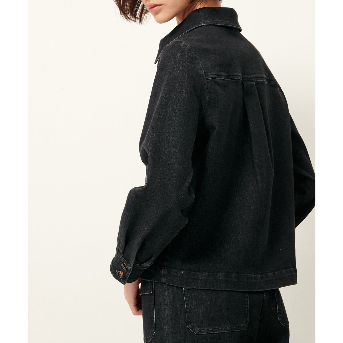 SESSUN<br>Camisa jeans grossa Guggen