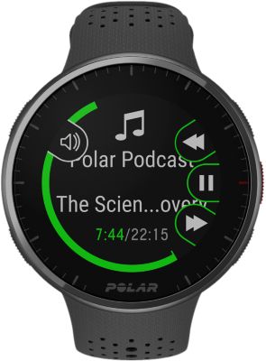 PolarPolar Pacer Pro Schwarz - schwarz