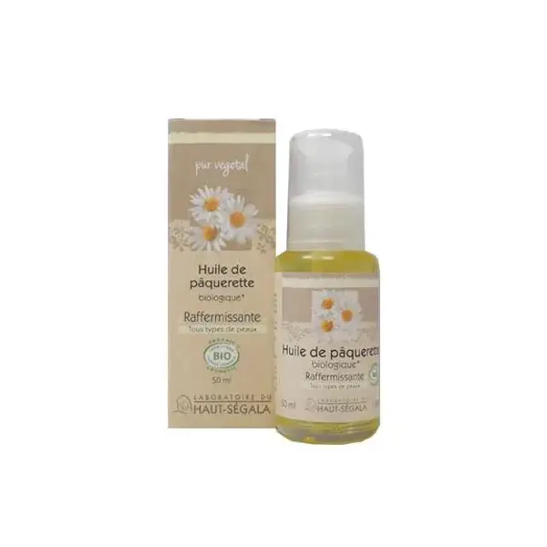 Óleos vegetais reafirmantes de margarida orgânicos Haut-Ségala 50ml