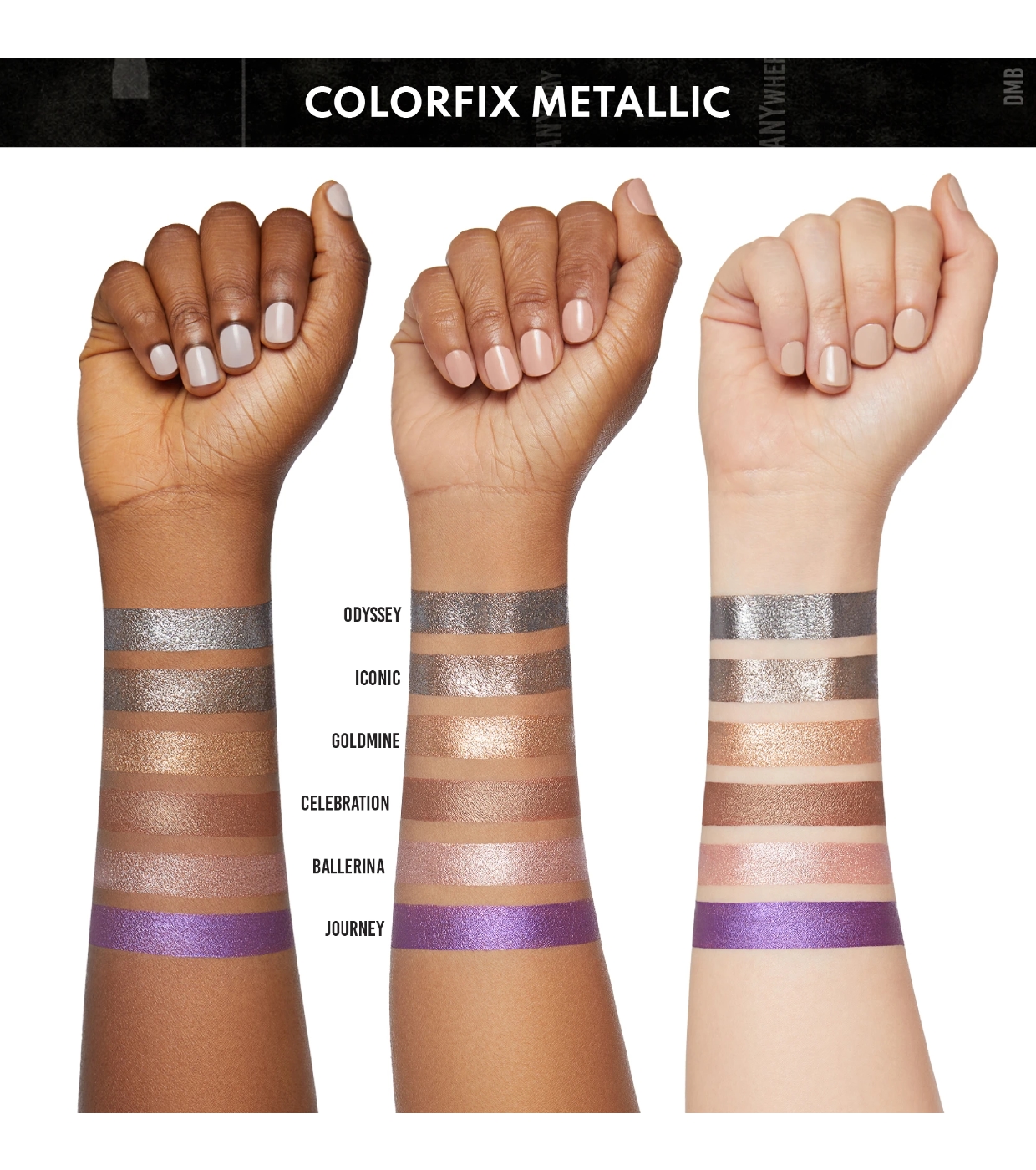 Danessa Myricks Beauty - Colorfix Creams Metallics - Ballerina
