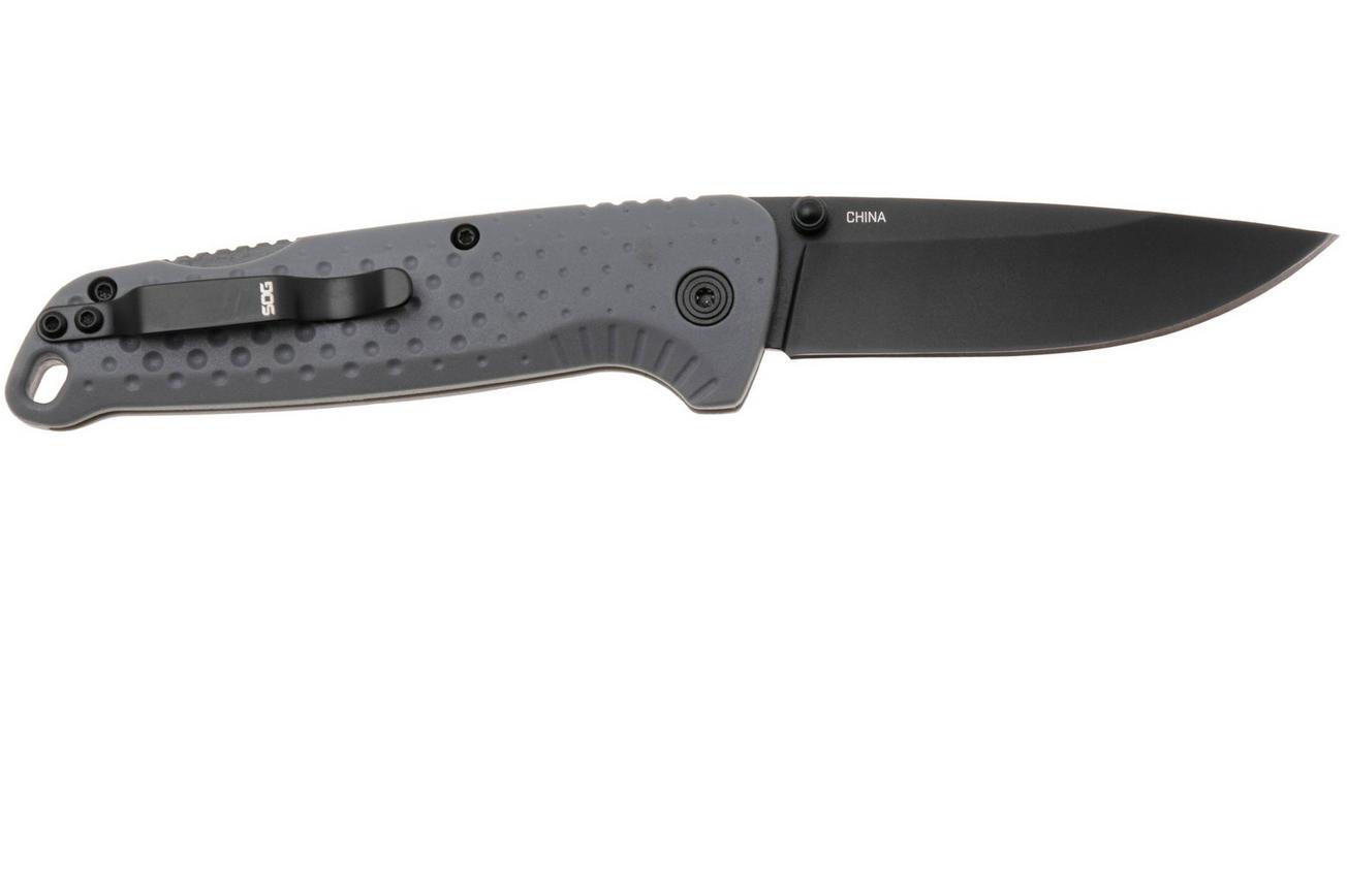 SOG Adventurer LB 13-11-06-43, Titanium Nitride 5CR15MOV, Gray GRN zakmes