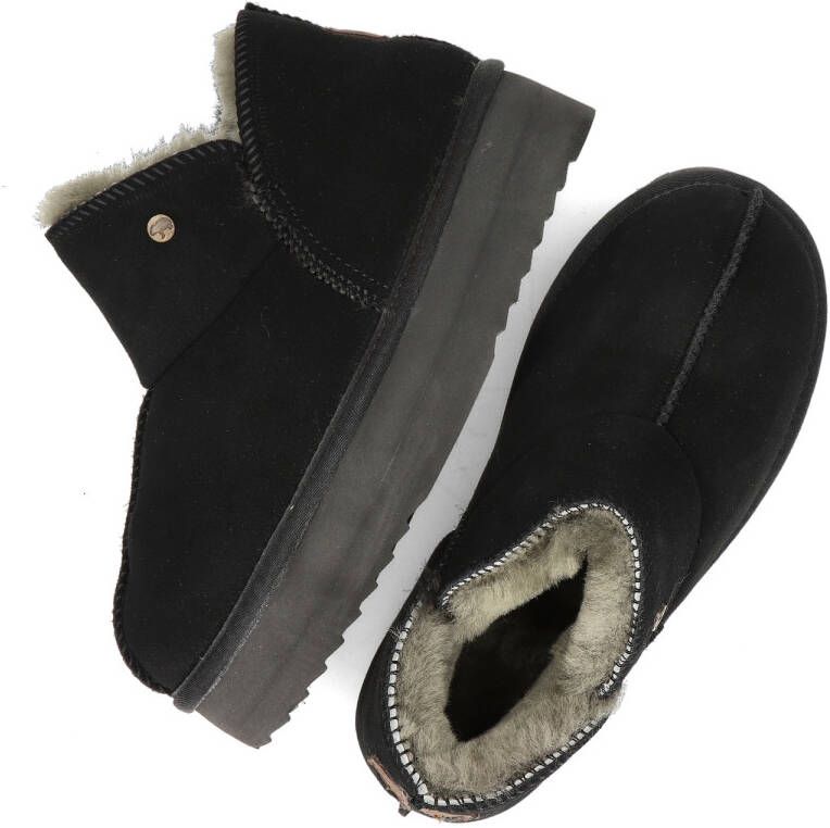 Warmbat Australia Warmbat Willow Plateau dames gevoerde boot Zwart