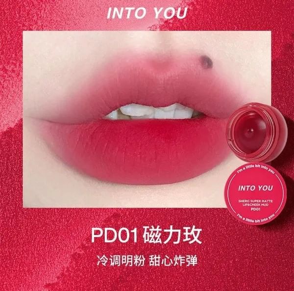 INTO YOU - Nieuwe Lip & Cheek Mud in blik - 3 kleuren
