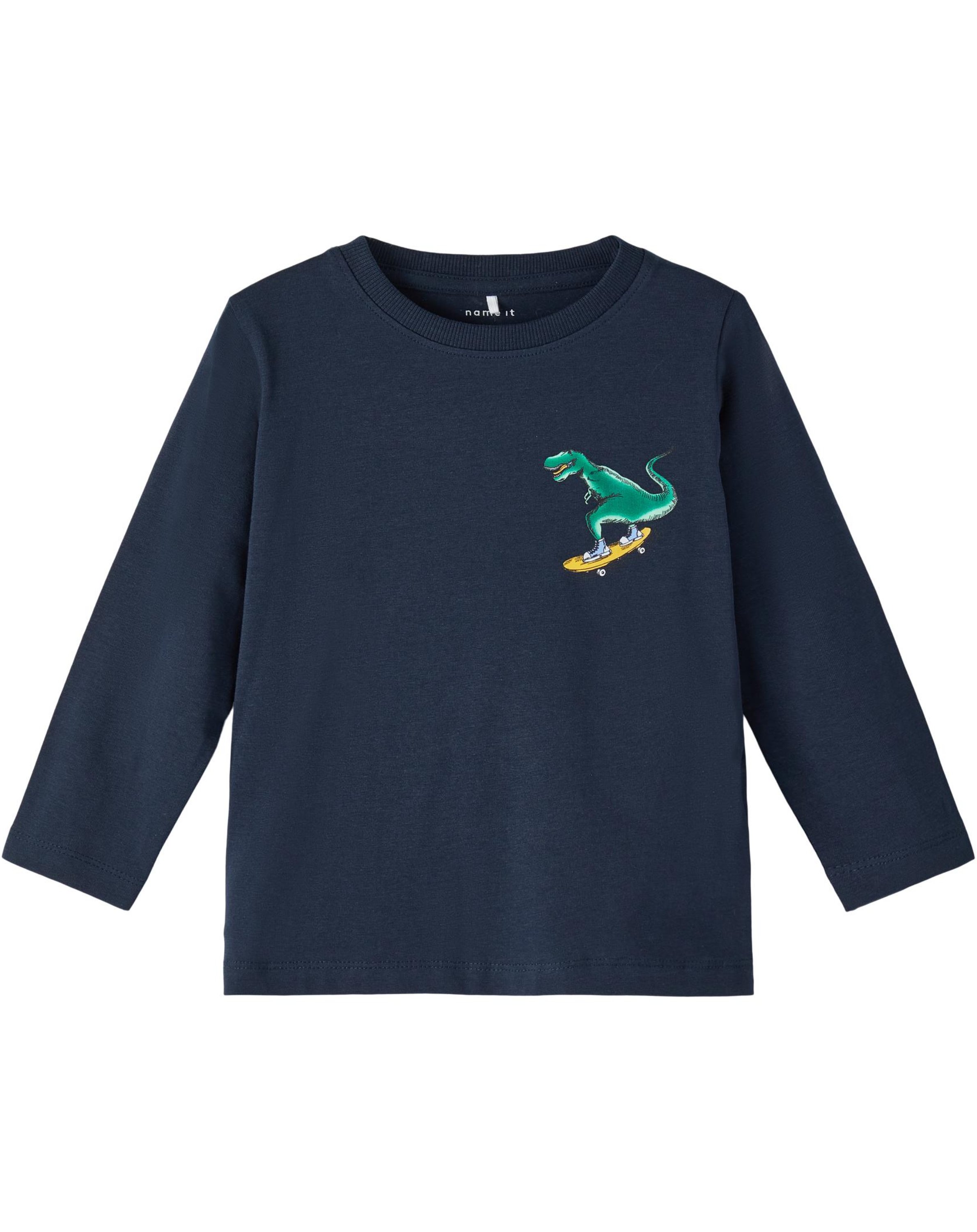 Langarmshirt NMMBIS in dark sapphire