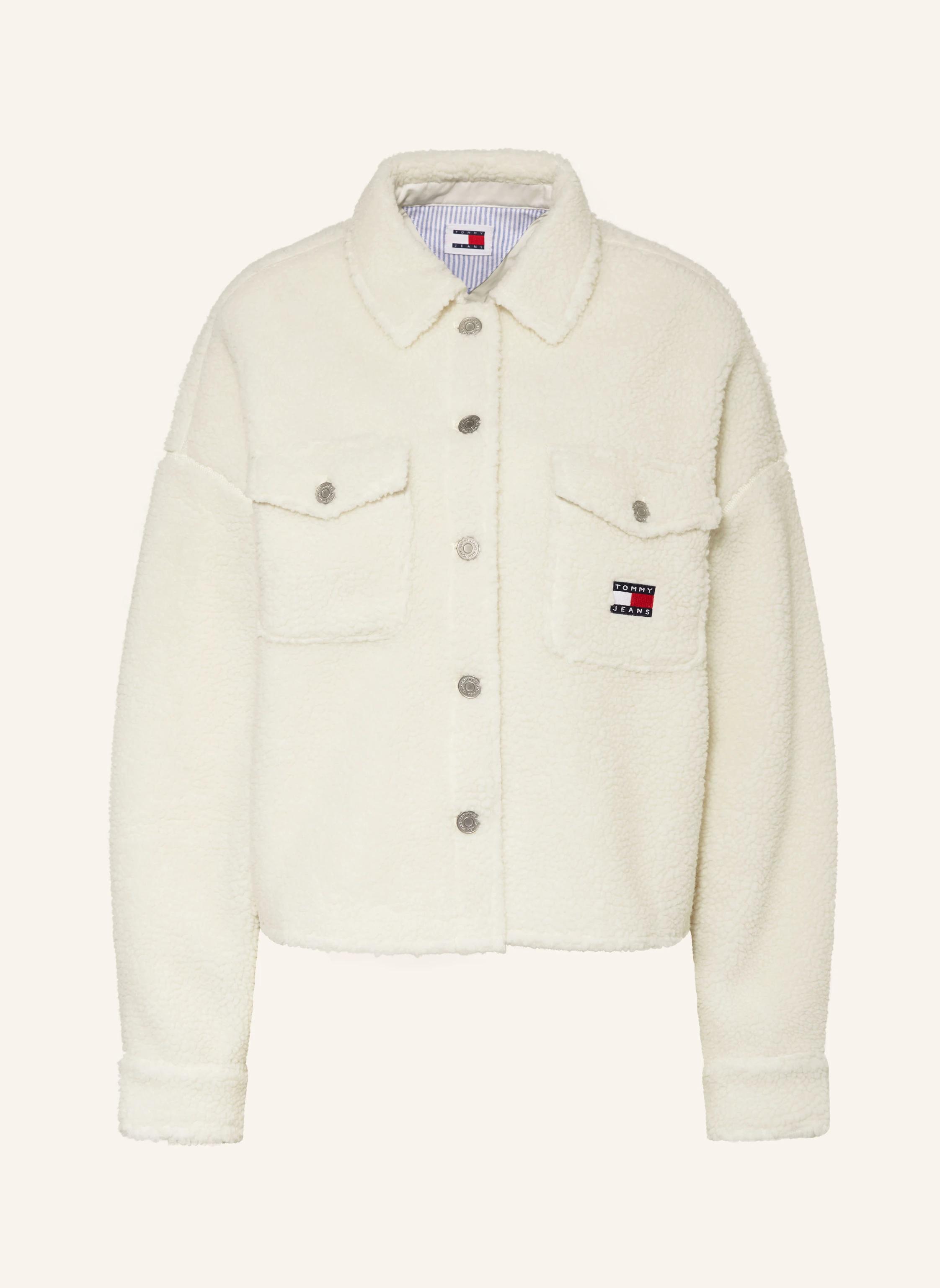 TOMMY JEANS Teddyfell-Jacke