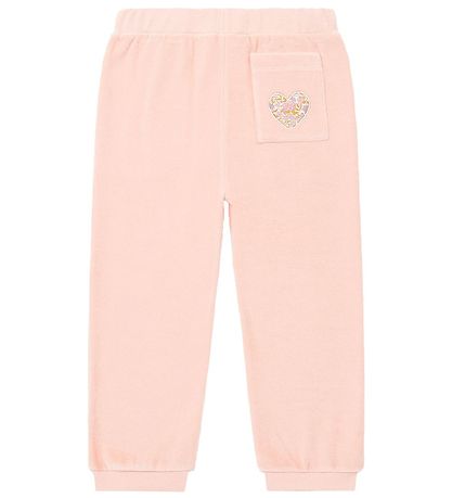 Bonton Sweatpants - Velour - Rose Coquillage