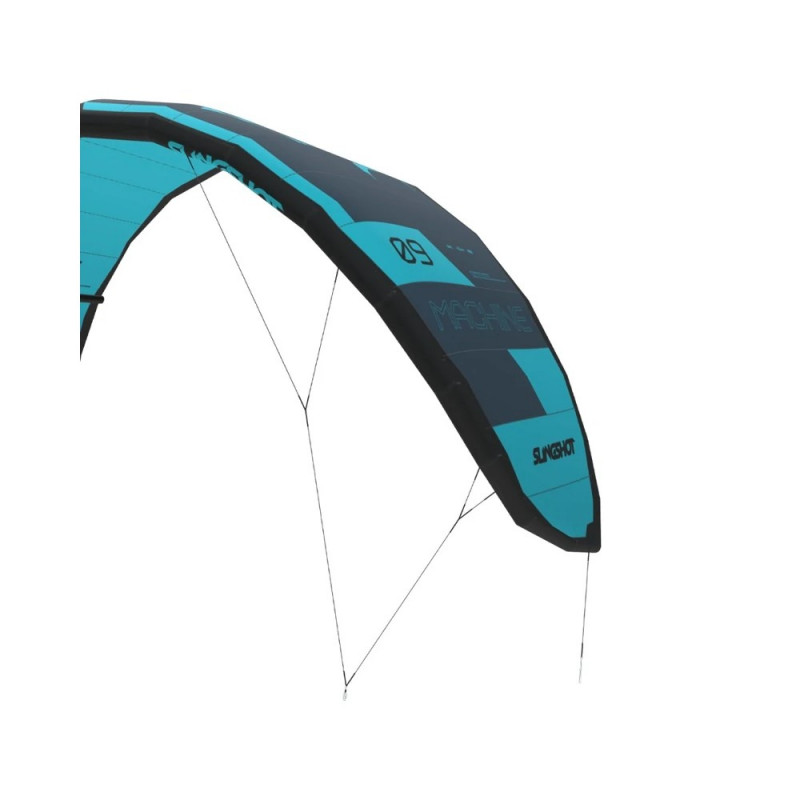 Aile de Kitesurf Slingshot Machine V1 Bleu
